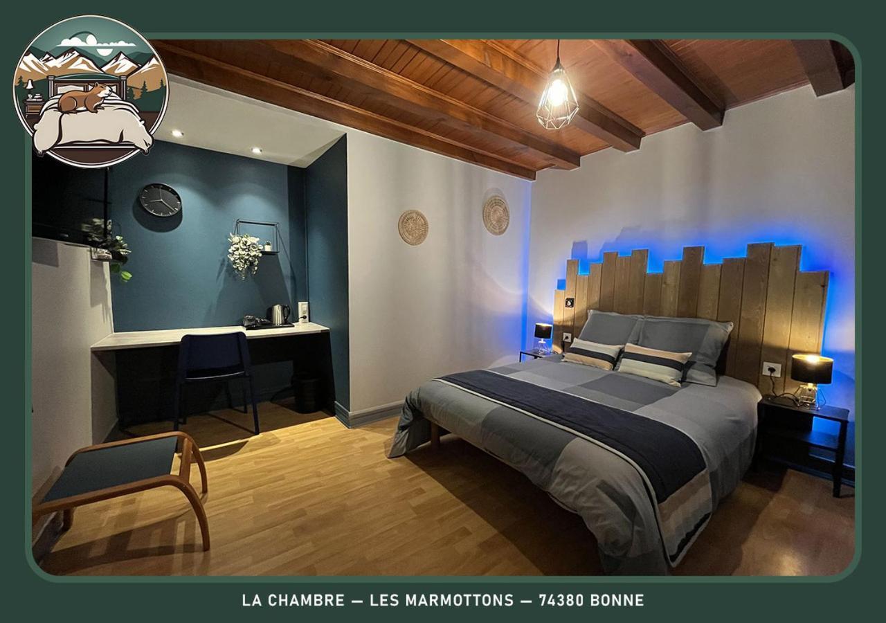 Logements Des Marmottons - Coeur De Village A Bonne Bagian luar foto